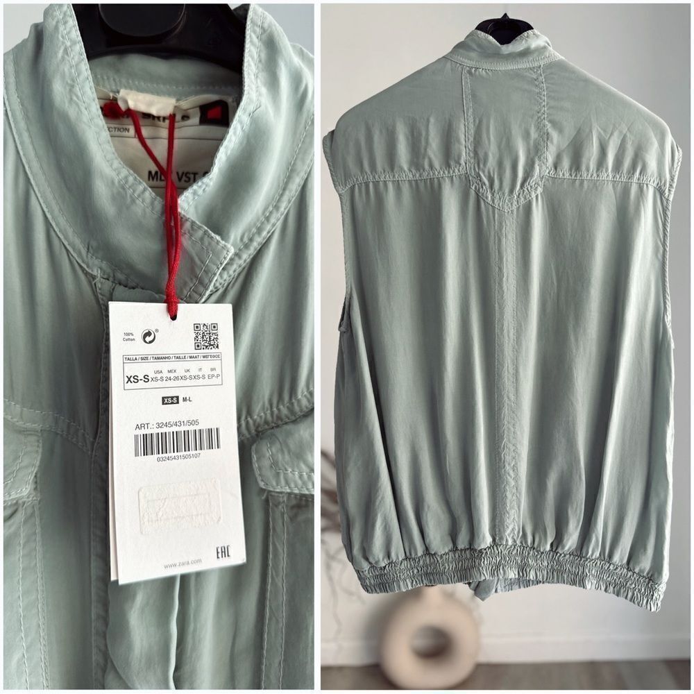 Zara Limited Edition VST FLD 10 XS-S New - Picture 2 of 11